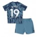 Billige Aston Villa Moussa Diaby #19 Børnetøj Tredjetrøje til baby 2023-24 Kortærmet (+ korte bukser)